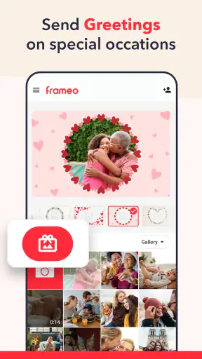 Frameo: Deel fotolijsten screenshot 4