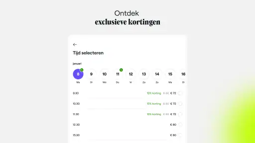 Fresha voor klanten screenshot 12