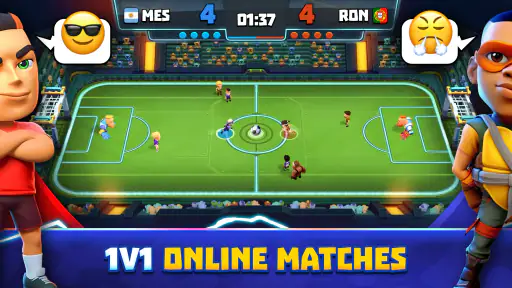 Goal Battle: PvP Football Game screenshot 1