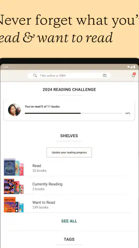 Goodreads: Book Tracker & More screenshot 11