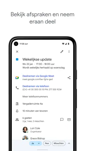 Google Agenda screenshot 3