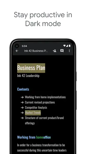 Google Documenten screenshot 5