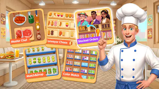 Grill Sort - Voedselsorteer screenshot 6