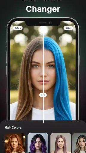 Kapsel & Baard: Haarkleur AI screenshot 2