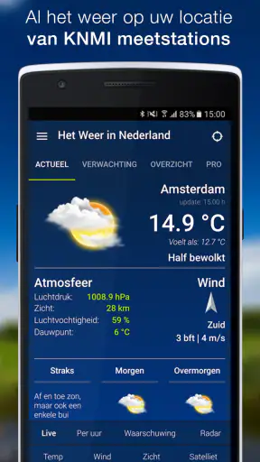Het weer in Nederland screenshot 1