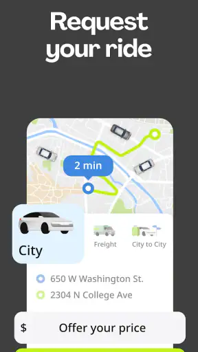 inDrive: Stel je tarief voor screenshot 2