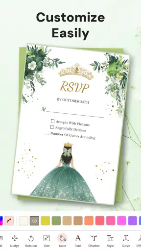 Invitation Card Maker screenshot 2