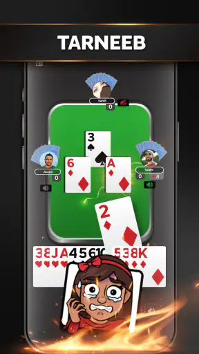 Jawaker Hand, Tarneeb & Trix screenshot 2
