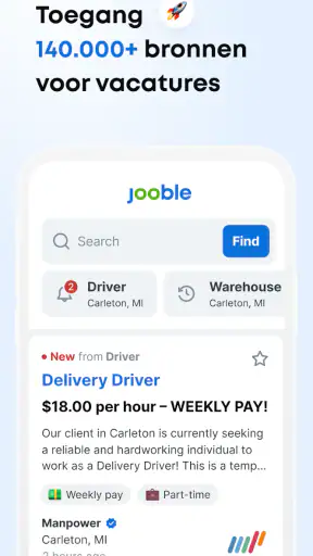 Jooble — Job Search App screenshot 1