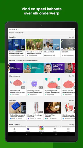 Kahoot! - Maak & speel quizzen screenshot 12