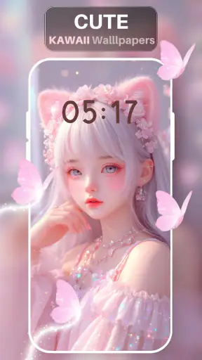 CutePop: Cute Girly Wallpapers screenshot 1