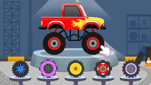Kids Monster Truck Games 2+ screenshot 11