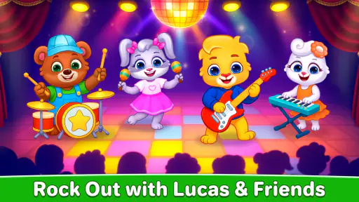 Kids Music: Piano, Xylo, Drums screenshot 2