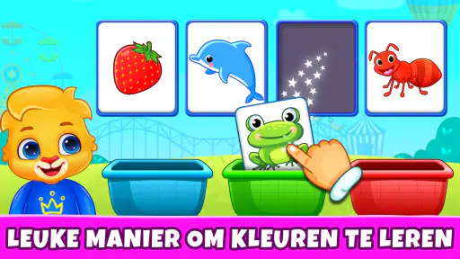 Kinderspellen: kleuren, puzzel screenshot 11