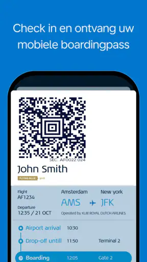 KLM - Boek een vlucht screenshot 6
