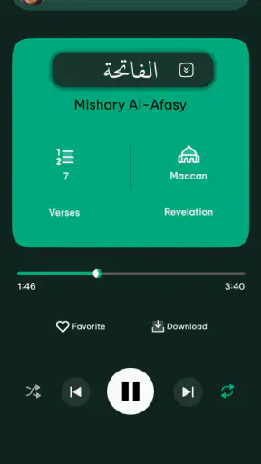 Koranspeler met audio screenshot 2