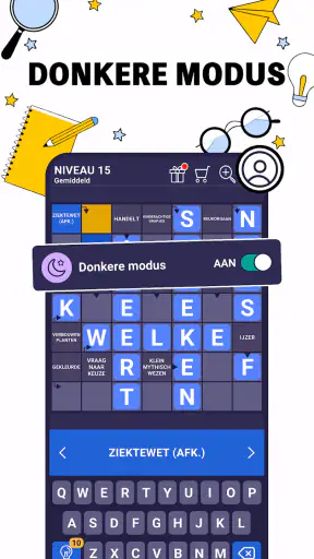 Kruiswoord Pro: Zweedse puzzel screenshot 5