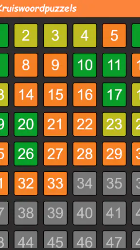 Kruiswoordpuzzel Nederlands screenshot 8