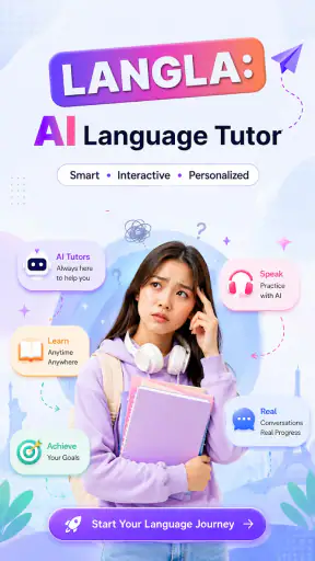 Langla: AI Language Tutor screenshot 1