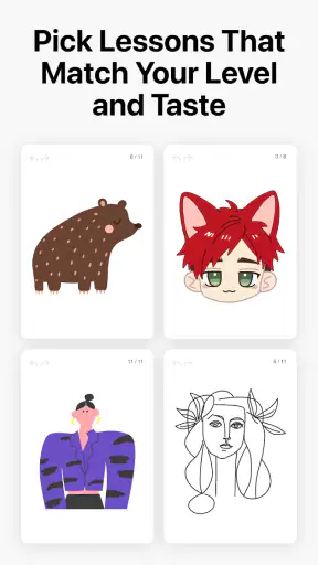 Learn how to draw - ArtWorkout screenshot 8