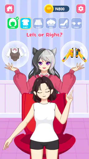Left Or Right Perfect Dress Up screenshot 9