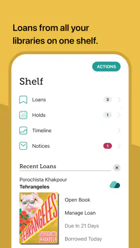 Libby, de bibliotheek-app screenshot 6
