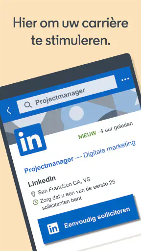 LinkedIn: carrière en netwerk screenshot 1