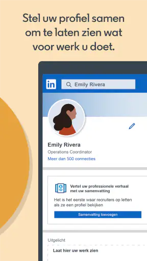 LinkedIn: carrière en netwerk screenshot 5