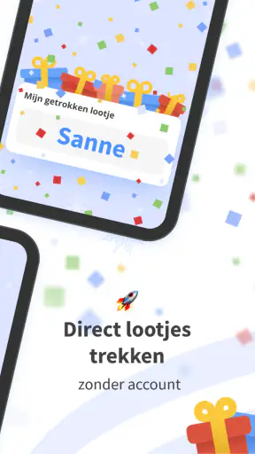 lootjestrekken.nl | drawnames screenshot 2