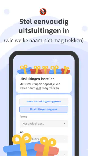 lootjestrekken.nl | drawnames screenshot 5