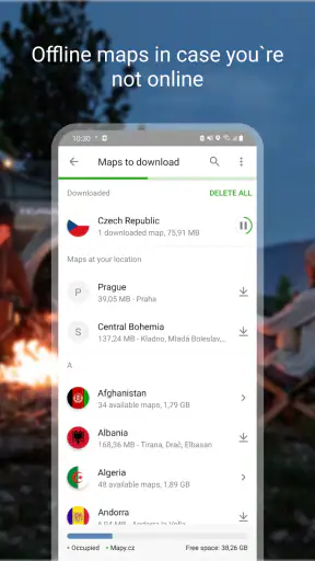 Mapy.com: Fiets & Wandel screenshot 3