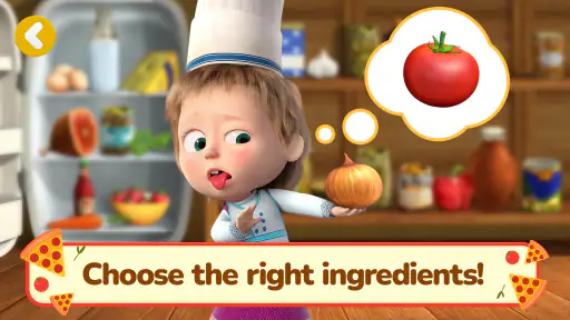 Masha en de Beer: Pizza screenshot 2