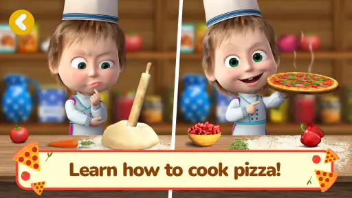 Masha en de Beer: Pizza screenshot 3