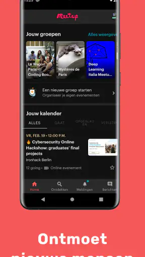 Meetup: lokale evenementen screenshot 3