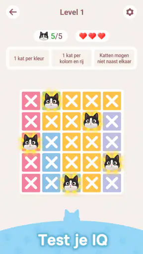 Meowdoku: Breinpuzzels screenshot 5