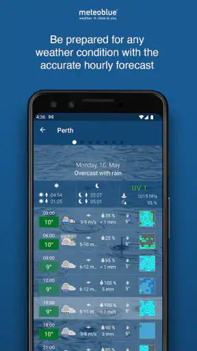 Weer & Regenradar meteoblue screenshot 6