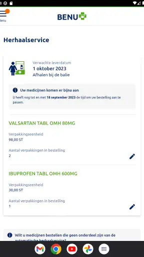 Mijn BENU screenshot 9