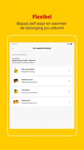 Mijn DHL screenshot 10