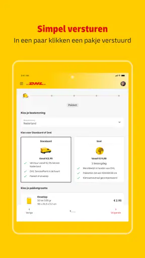 Mijn DHL screenshot 12