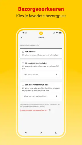 Mijn DHL screenshot 4