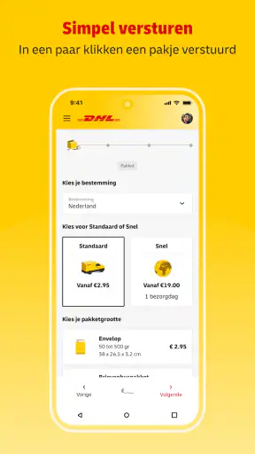 Mijn DHL screenshot 5