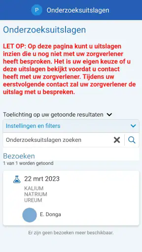 MijnETZ screenshot 4
