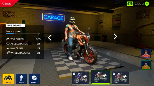 motor stunt wheelie spel screenshot 11