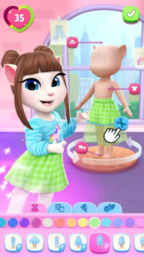 My Talking Angela 2 screenshot 1