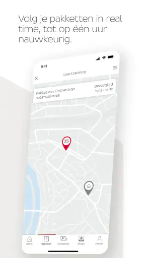 myDPD screenshot 1