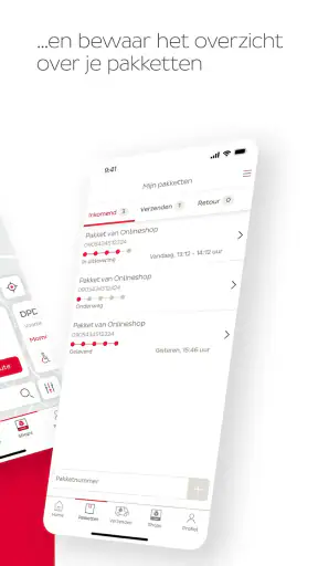 myDPD screenshot 4