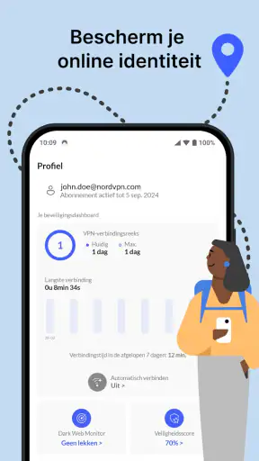 NordVPN: VPN Snel en Onbeperkt screenshot 4