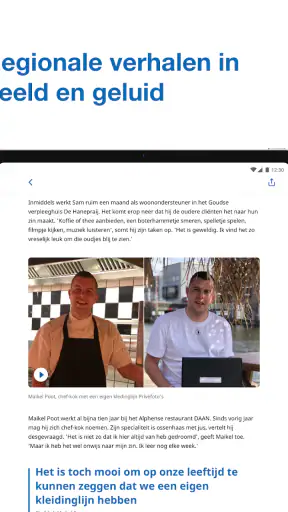 Omroep West: TV & Radio West screenshot 8
