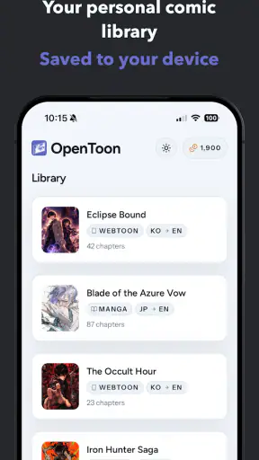 OpenToon - Mangavertaler screenshot 3