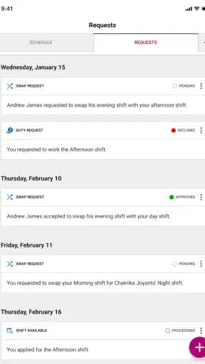 ORTEC Employee Self Service 7 screenshot 8